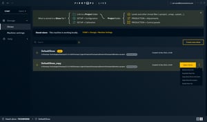 Pixotope interface 