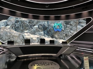 New NHL studio utilizing Pixotope software