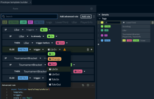 Pixotope CG_transition logic