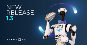 Pixotope announces a software release of 1.3 version