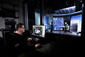 Pixotope and Husson University collaborate together to educate students about virtual production