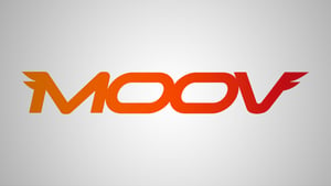 Orange logo of company Moov