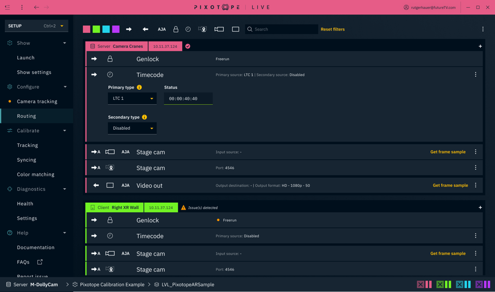VS and Augmented Reality Software for Live Broadcasts | Pixotope